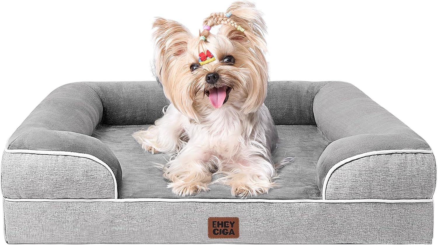 Supportive foam dog bed — additional product photo