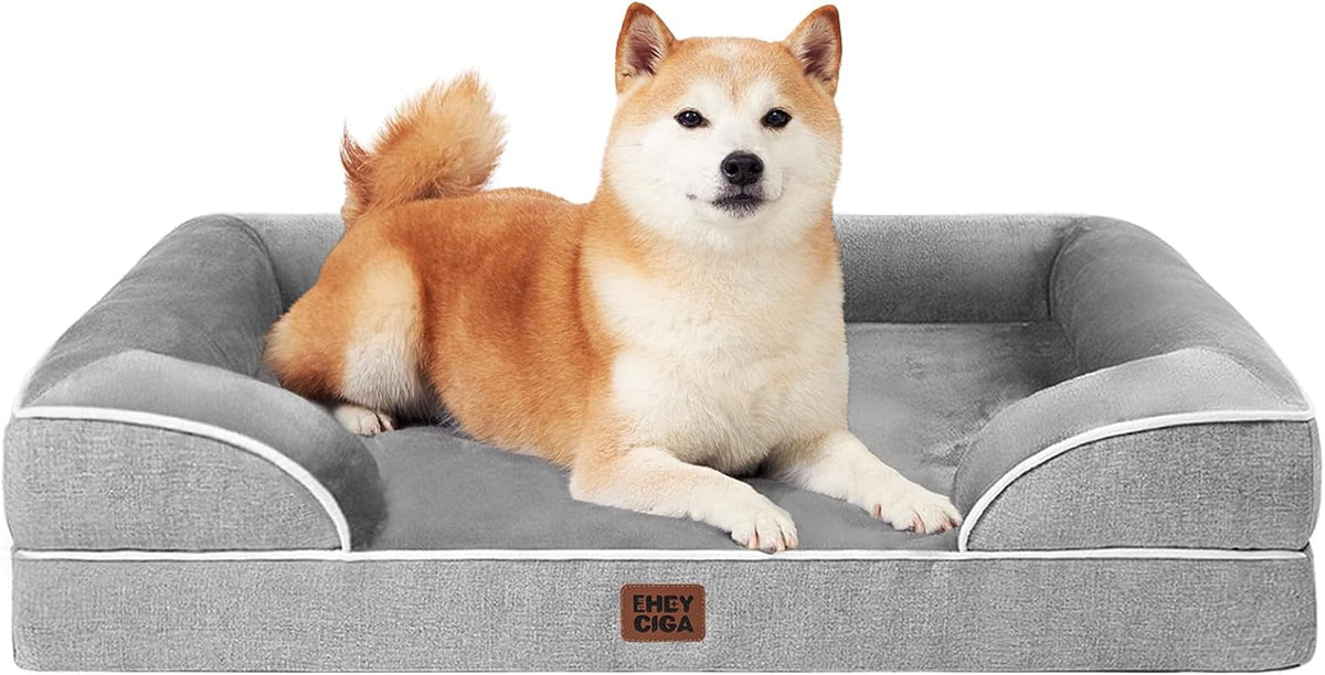 Supportive foam dog bed — additional product photo