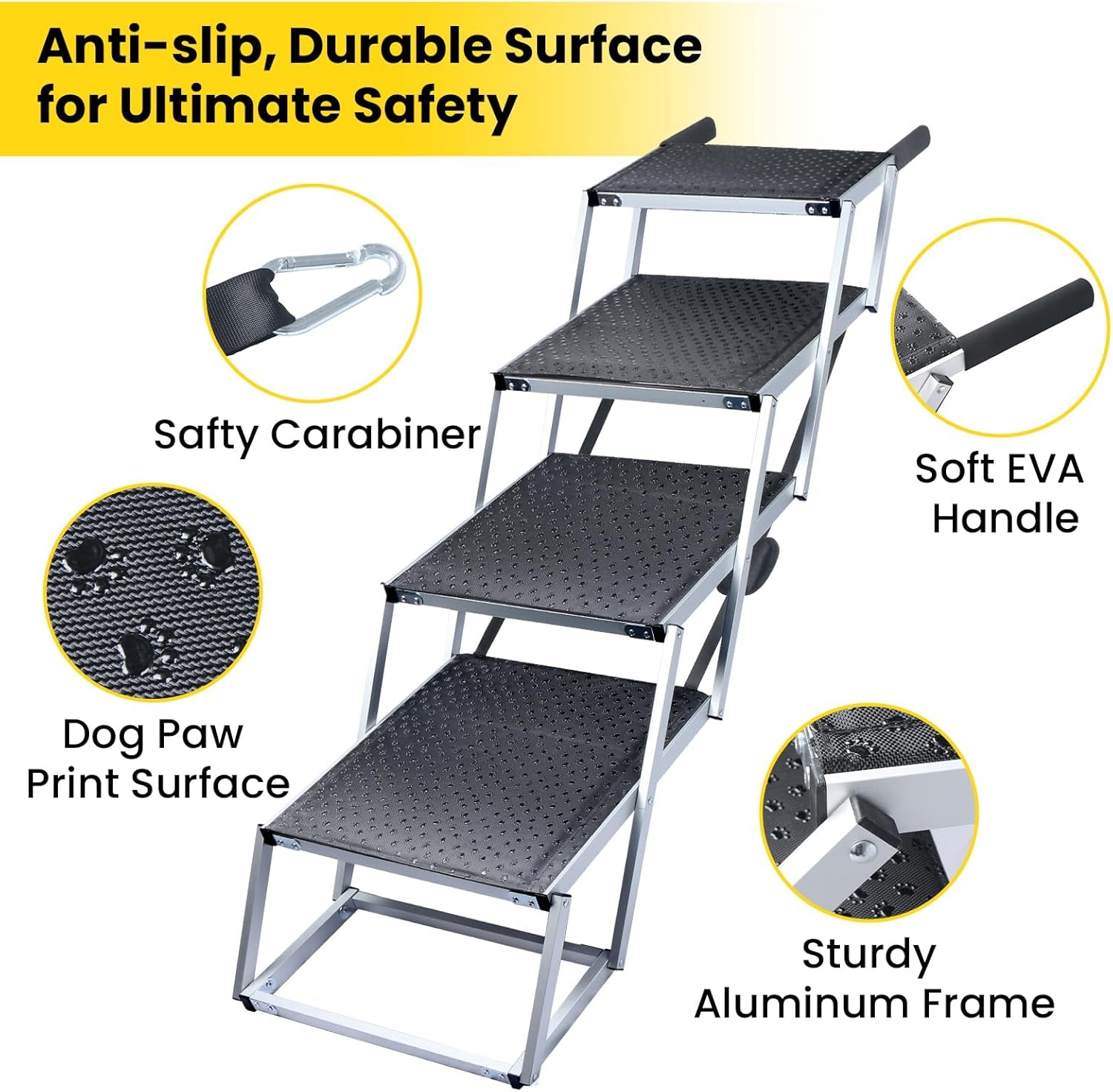 Folding car steps — additional product photo