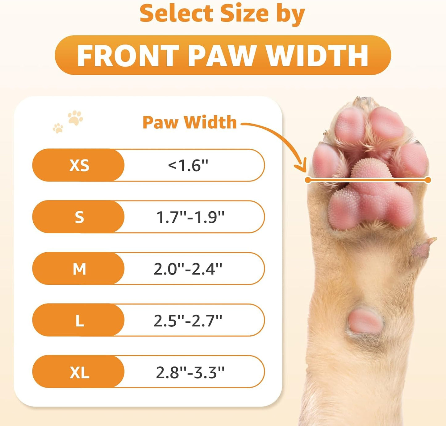 Anti-slip dog socks — additional product photo