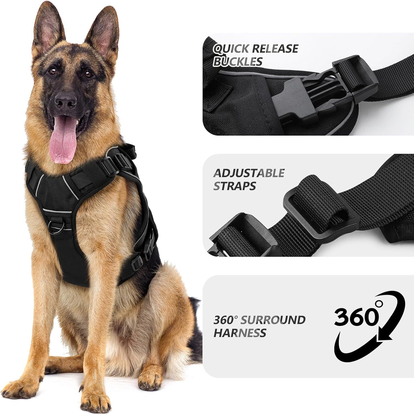 No-pull walking harness — additional product photo