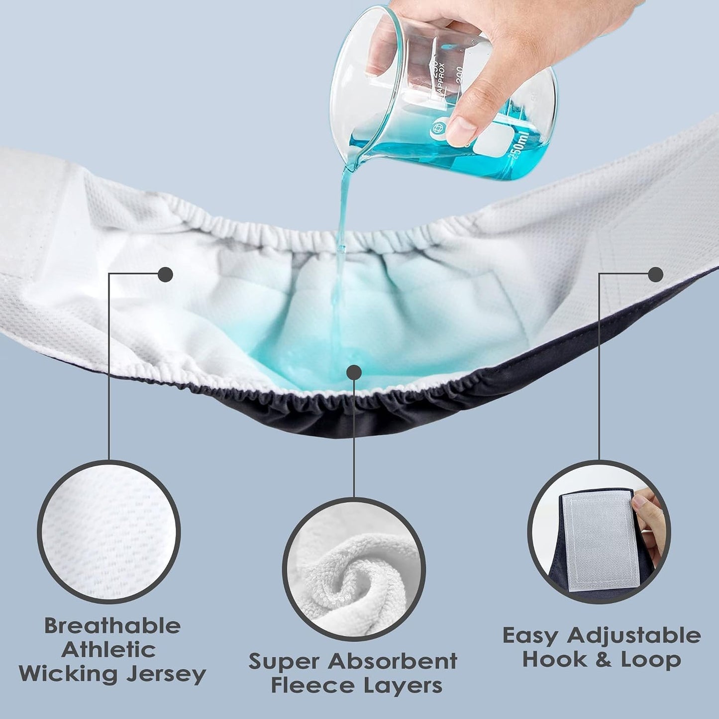 Washable belly band — additional product photo